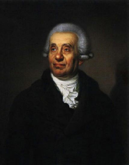  Portrait of Johann Ludwig Wilhelm Gleim (1719-1803), German poet